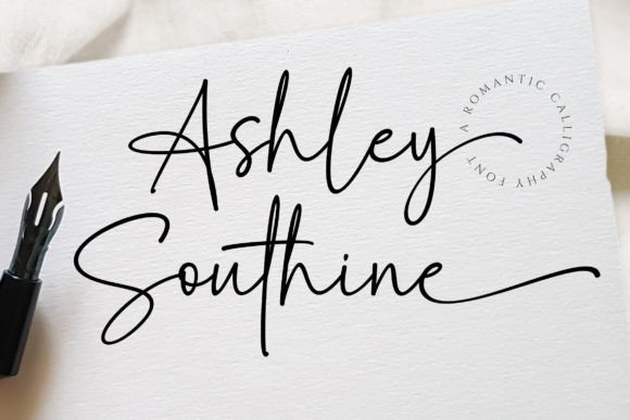 Ashley Southine: The Handwritten Font for Elegant Design