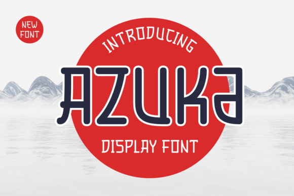 Azuka: The Samurai-Inspired Font for Bold Branding