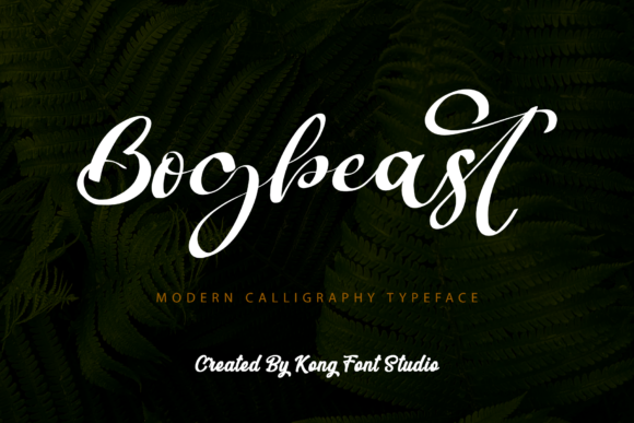 Bogbeast: A Playful Script for Modern Designers