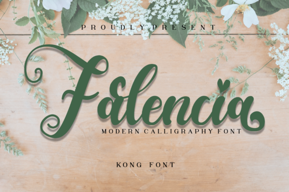 Falencia: A Playful Font for Creative Designers