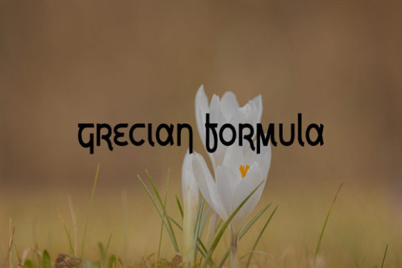 Grecian Formula: Elevate Your Design with Distinctive Typography