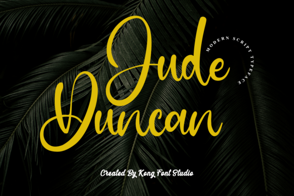 Jude Duncan: A Playful Font for Modern Design