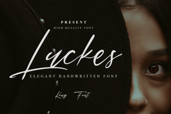 Luckes: A Modern Handwritten Script for Creative Design