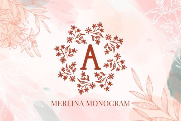 Merlina: A Floral Font for Elegant Branding