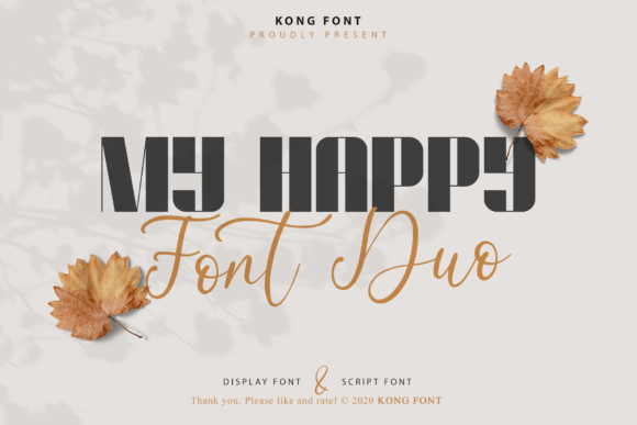 My Happy: A Modern Handwritten Font for Creative Design