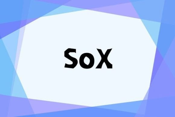 Sox: A Versatile Display Font for Modern Design