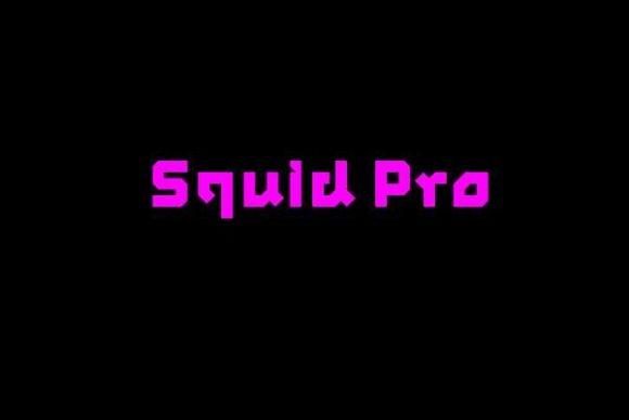 Squid: The Bold Display Font for Impactful Design