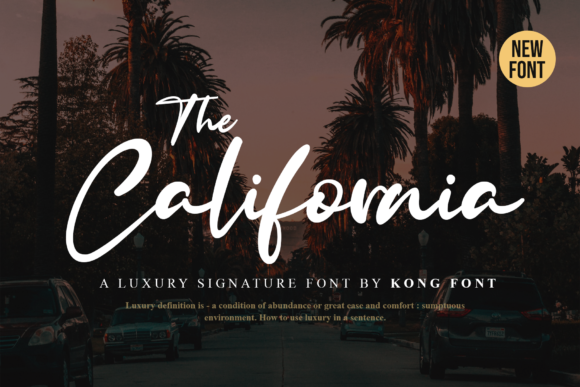 The California Font: Elevate Your Visual Design