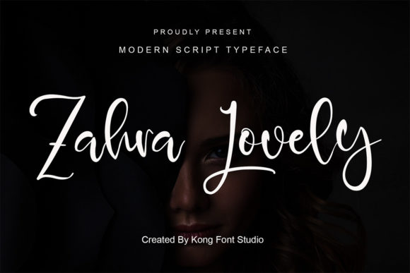 Zahra Lovely: A Modern Script for Creative Branding